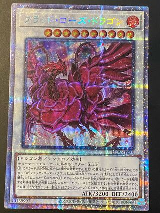 【美品】ブラッド・ローズ・ドラゴン プリズマティックシークレットレア