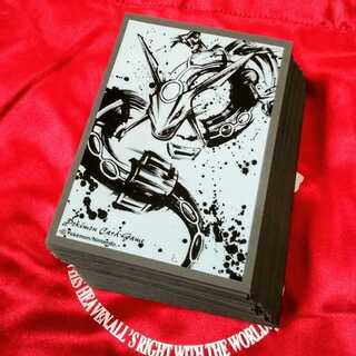 【使用品】墨絵 レックウザ デッキシールド