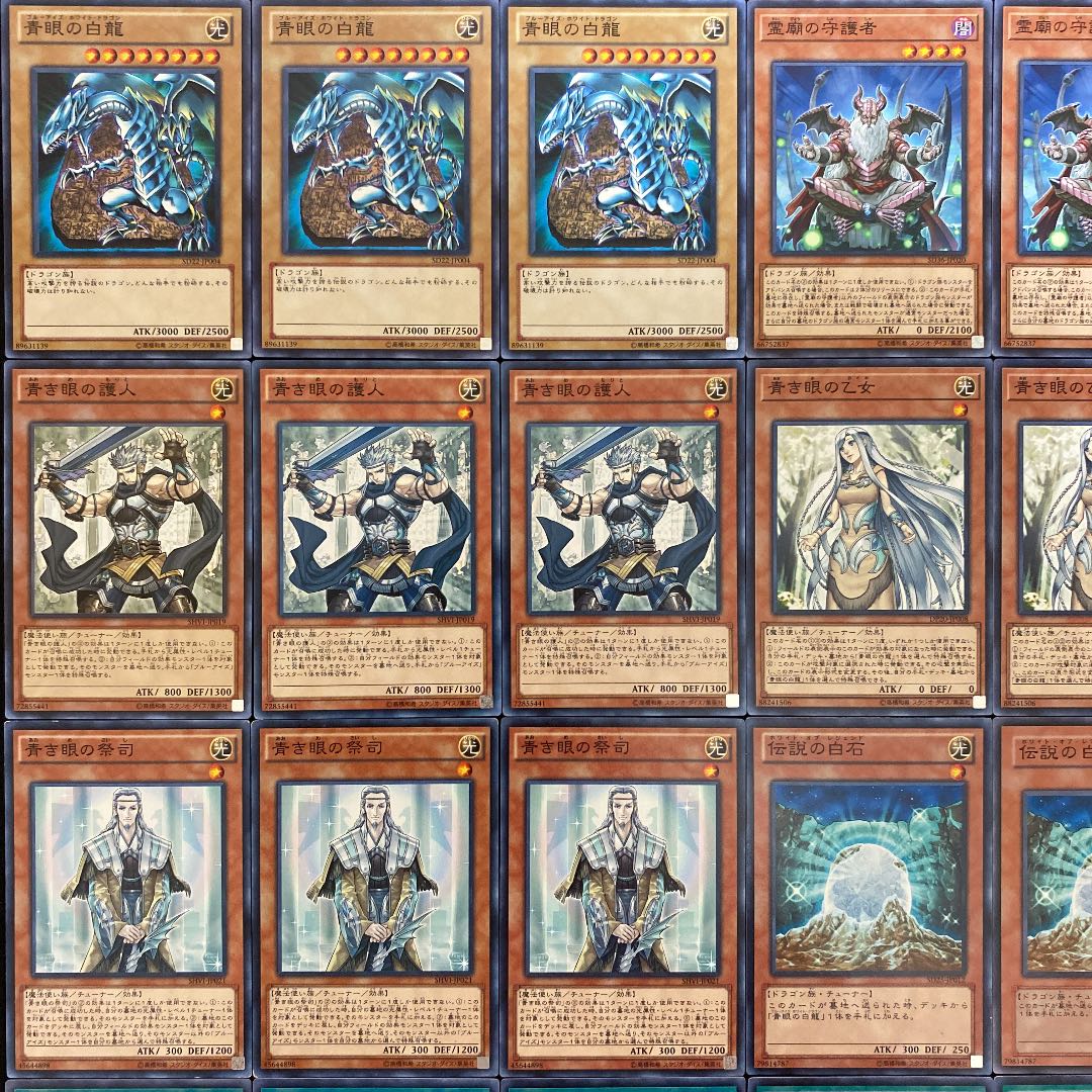 遊戯王 ブルーアイズデッキ メイン＋EX （No.271）