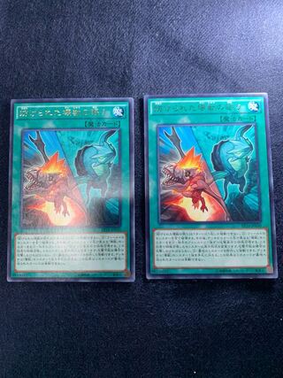 妨げられた壊獣の眠り レア2枚