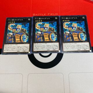 遊戯王　十二獣タイグリス ノーマル　3枚セット特価品