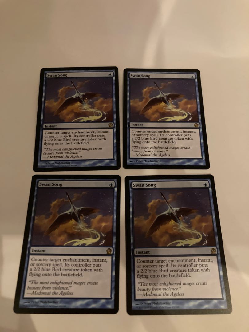 白鳥の歌　swan song 英語版　4枚