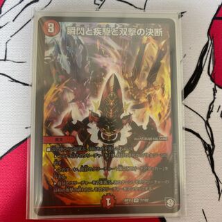 瞬閃と疾駆と双撃の決断