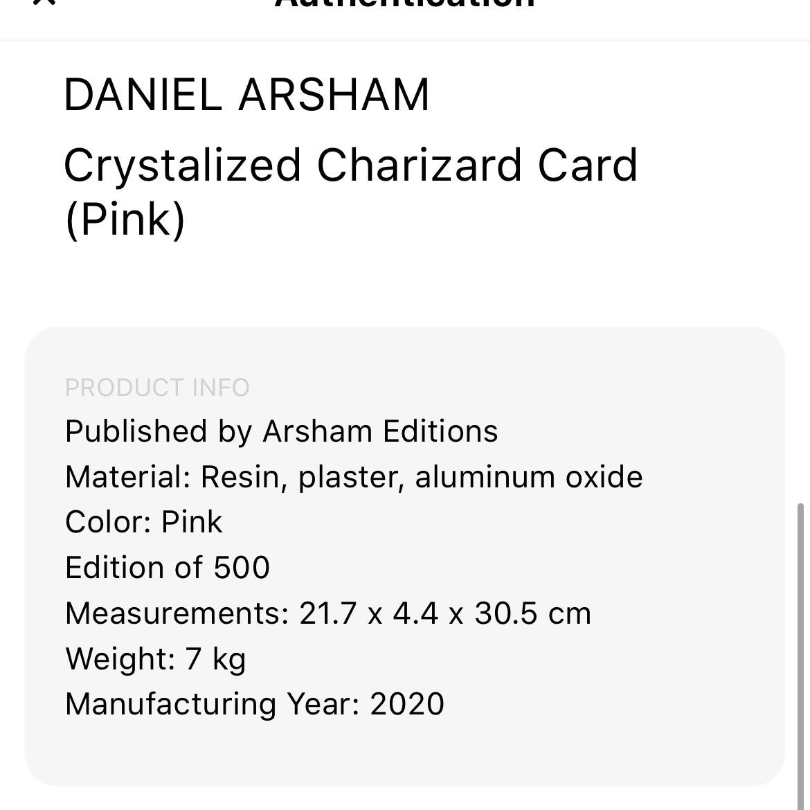 Lithograph Charizard