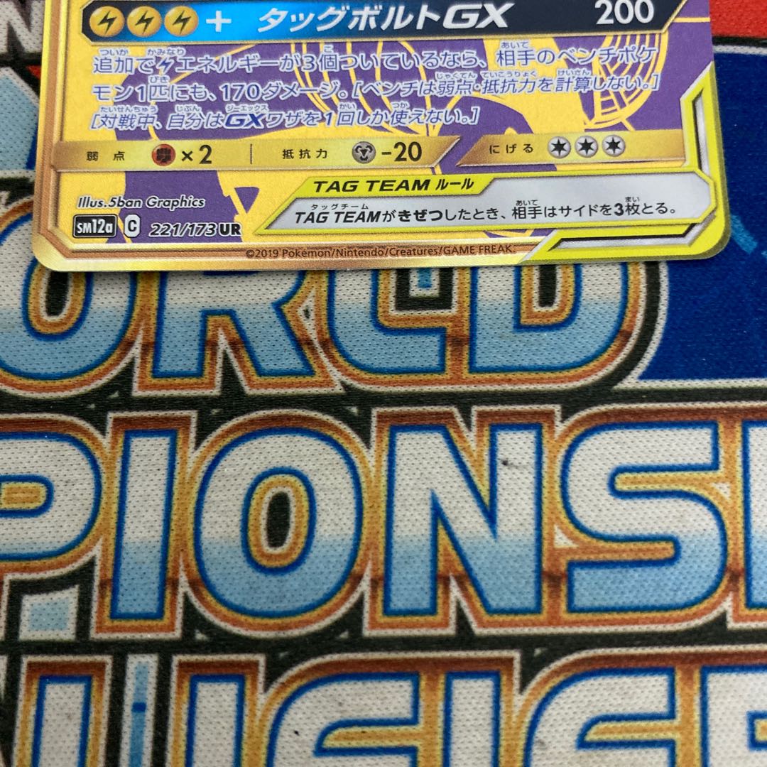 ピカチュウ＆ゼクロムGX UR 221/173