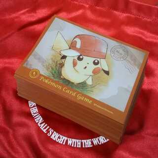 【使用品】ぼうしをかぶったピカチュウ デッキシールド カロス