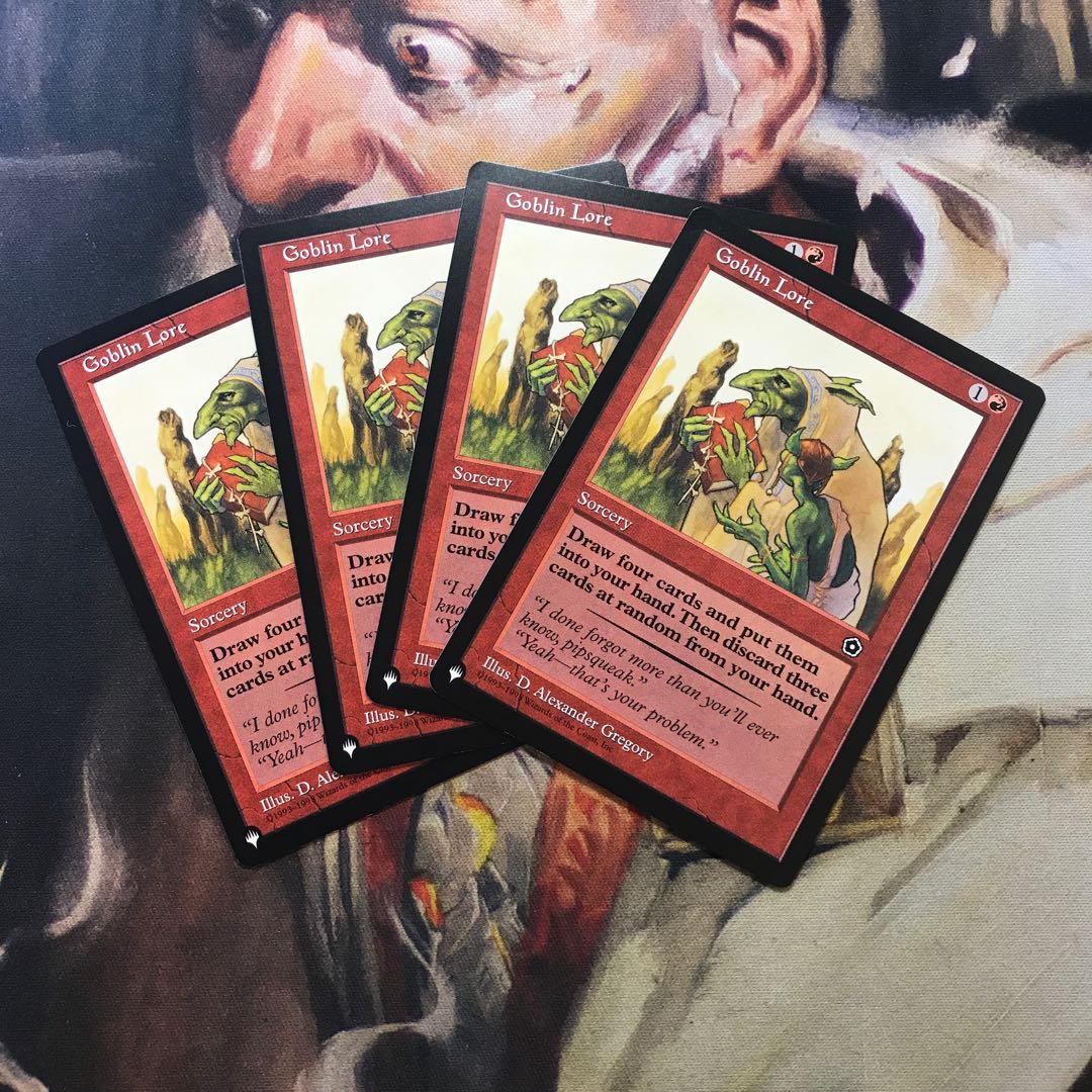 ゴブリンの知識 英語版 4枚セット