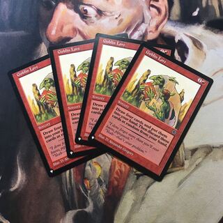 ゴブリンの知識 英語版 4枚セット