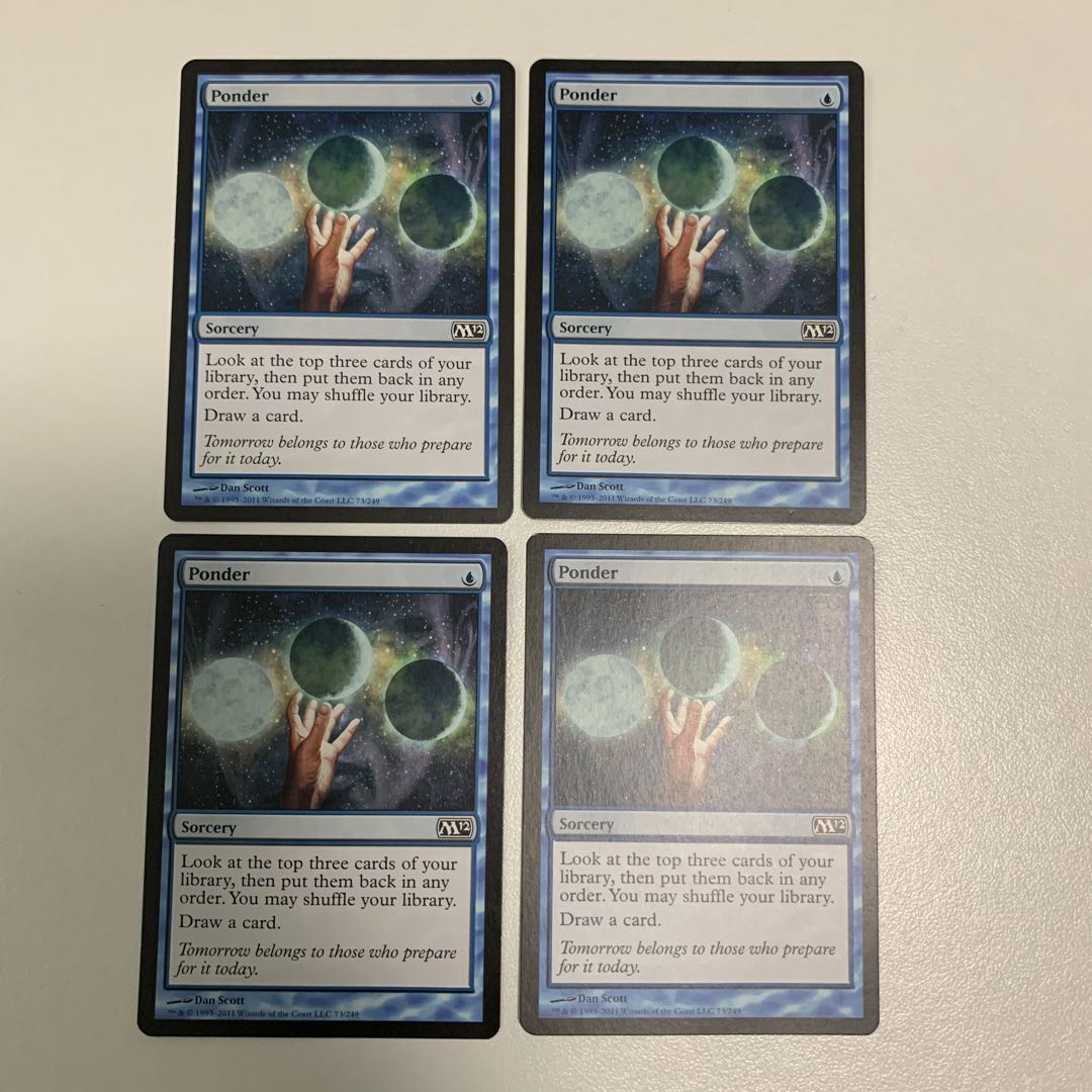 思案 M12 4枚セット