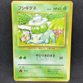 ポケモンカード 旧裏面 フシギダネ 初版 ☆なし マークなし