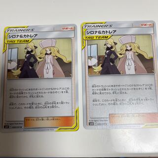 シロナ＆カトレア2枚