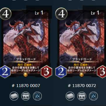 ブラッドロード2枚