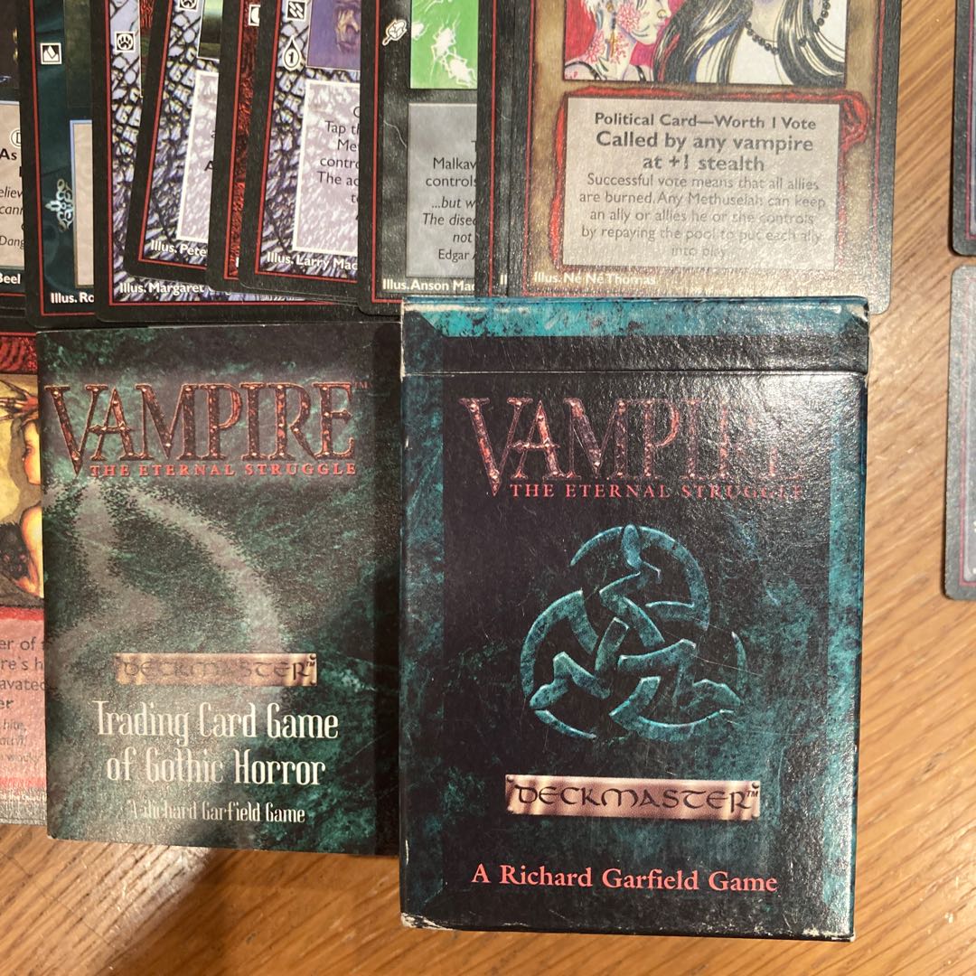 未開封 Vampire the Eternal Struggle Starter VAMPIRE THE ETERNAL STRUGGLE スターターデッキの通販 rabbit