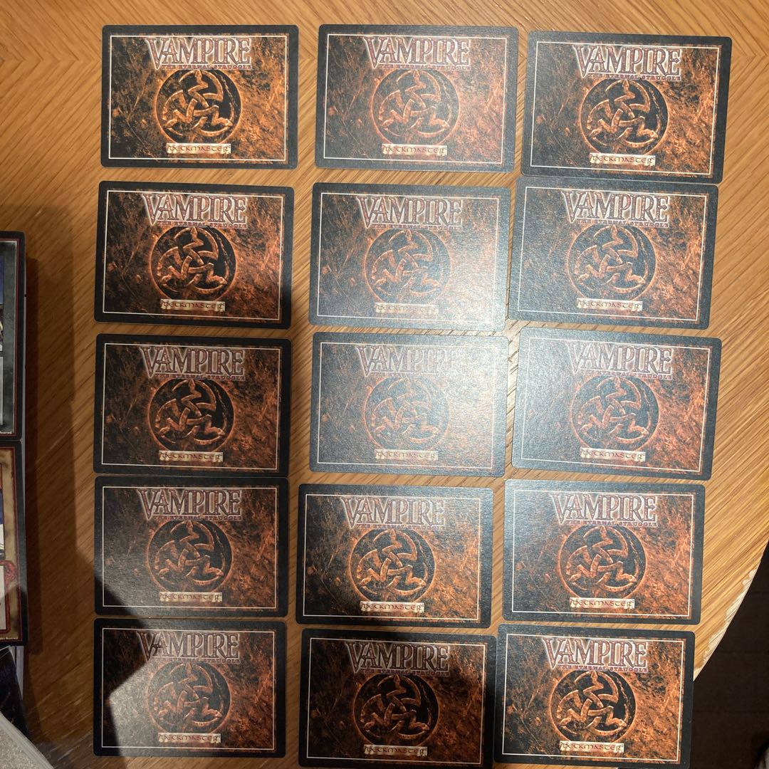 VAMPIRE THE ETERNAL STRUGGLE スターターデッキ