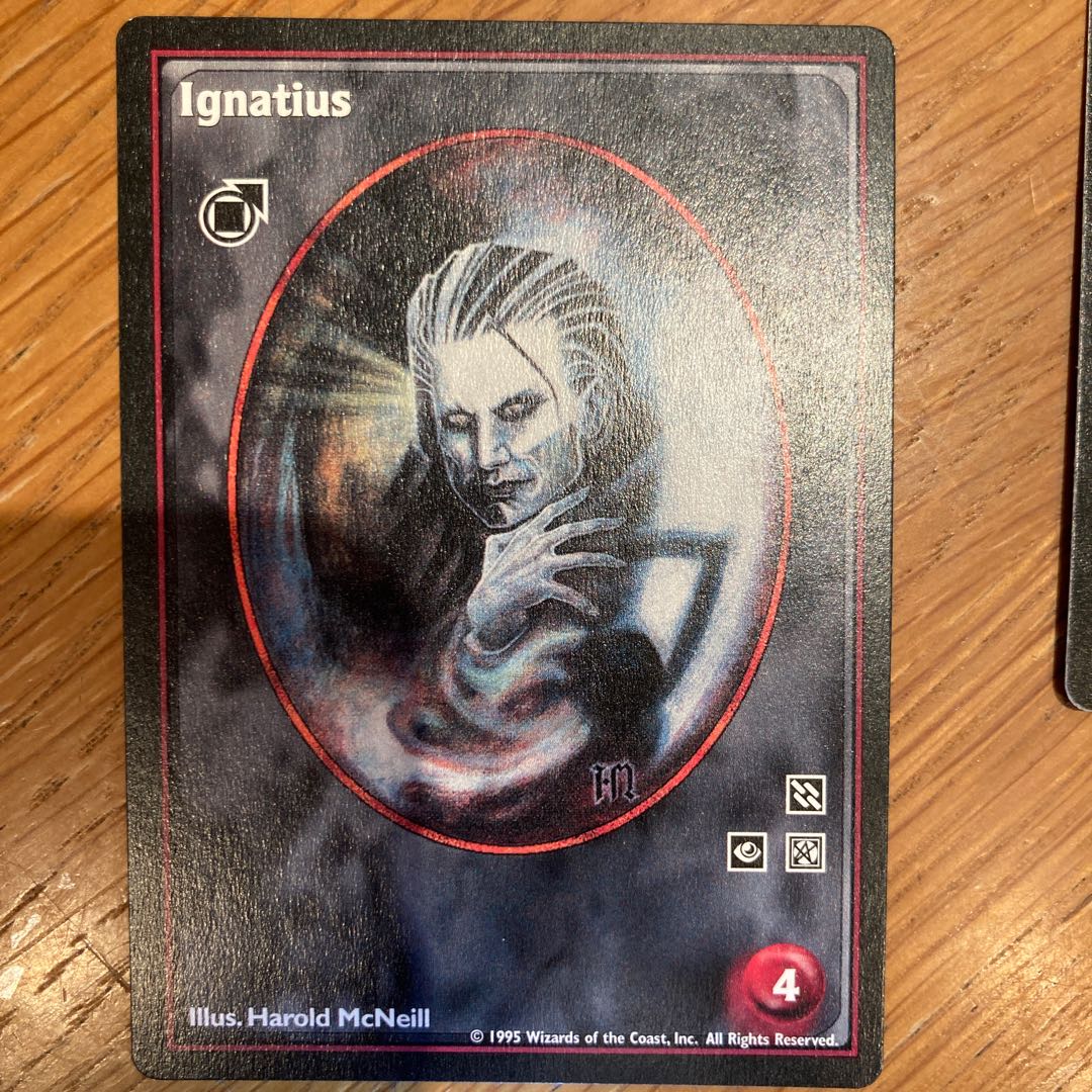 VAMPIRE THE ETERNAL STRUGGLE スターターデッキ