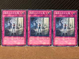 【ぽぽたん】遊戯王 2362 運命の分かれ道 3枚 ノーマル