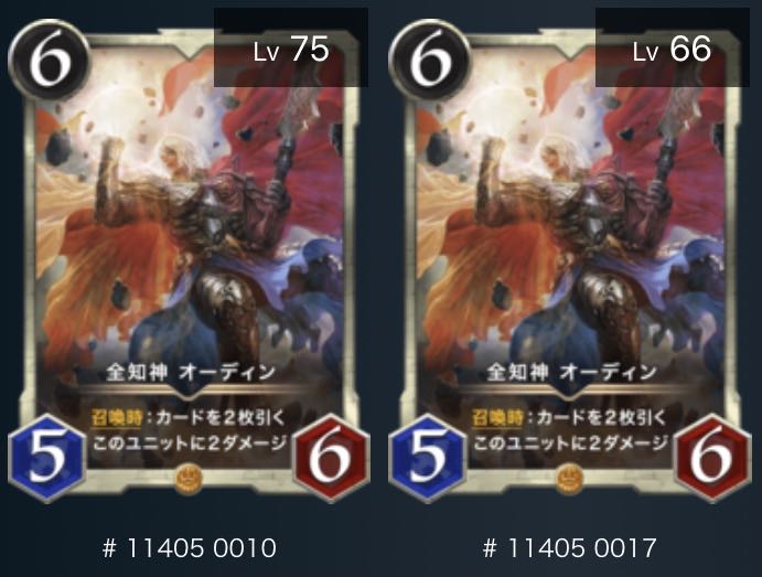 全知神オーディン 2枚