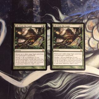 【初版】壌土からの生命 2枚セット MTG 英語