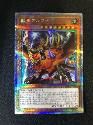 遊戯王　獣王アルファ　PSE