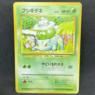 ポケモンカード 旧裏面 フシギダネ 初版 ☆なし マークなし