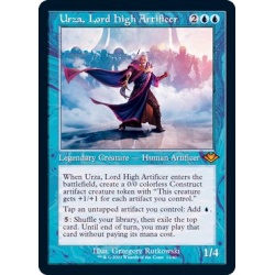 MTG　最高工匠卿 ウルザ エッチング foil mtg マジックザギャザリング エッチングFOIL)最高工匠卿、ウルザ/Urza, Lord High Artificer