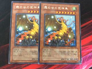 遊戯王 霞の谷の巨神鳥　2枚