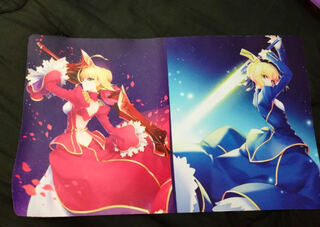 Red King Nero Red Saber Artoria Pendragon Douche Playmat