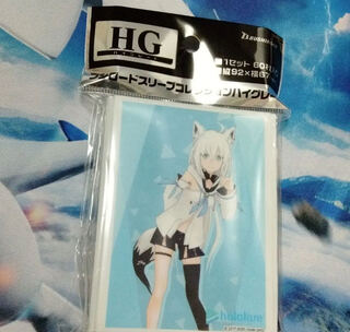 ホロライブ　白上フブキ　スリーブ　60枚