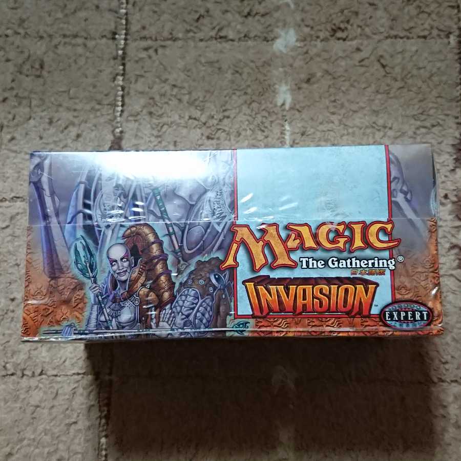 New, unopened Invasion Tournament Packs, 12 boxes MTG 1枚