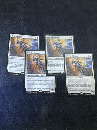 精鋭呪文縛り 英語版 4枚セット ストリクスヘイヴン