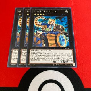 遊戯王　十二獣タイグリス ノーマル　特価品