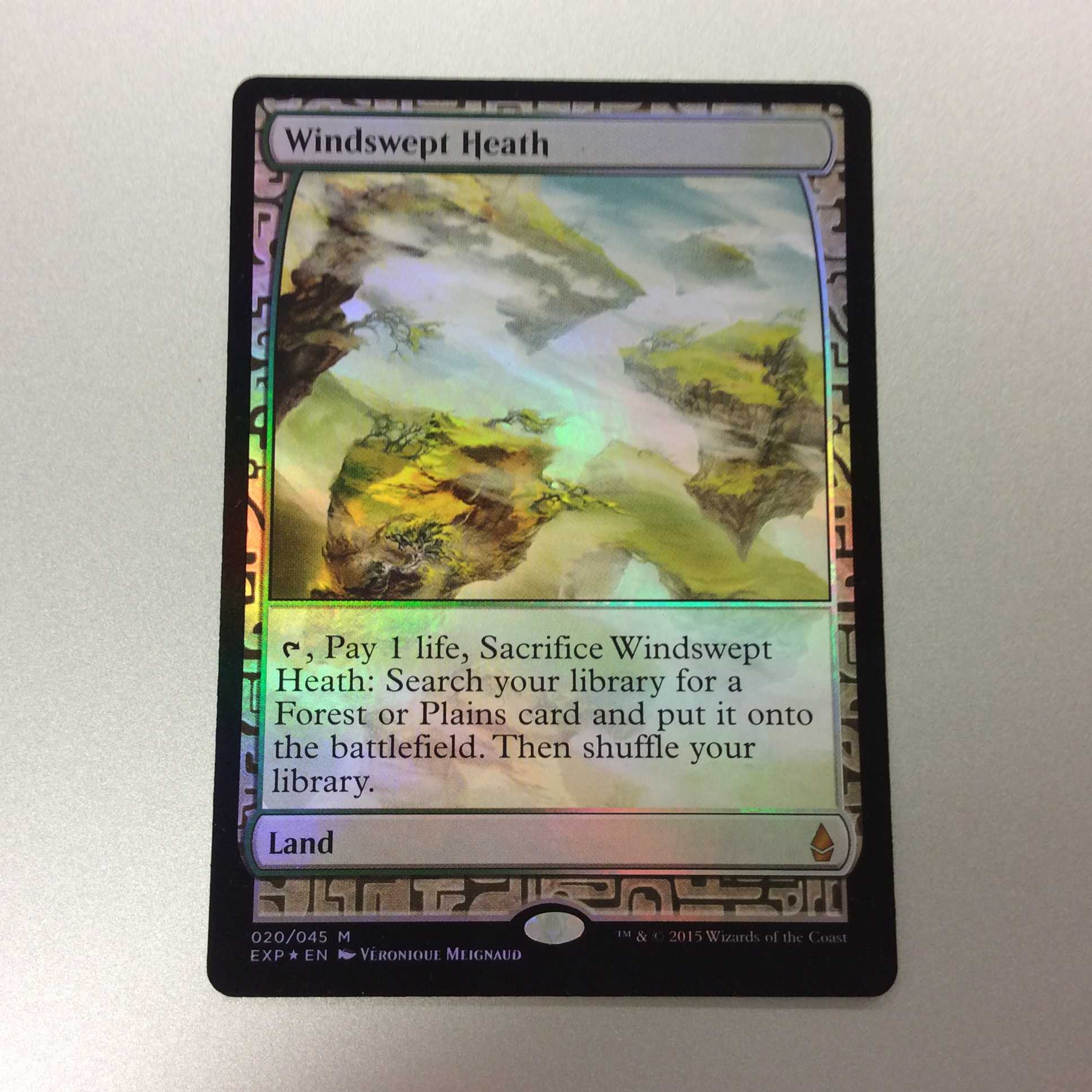 (Slight flaw)Windswept Heath/Windswept Heath Foil