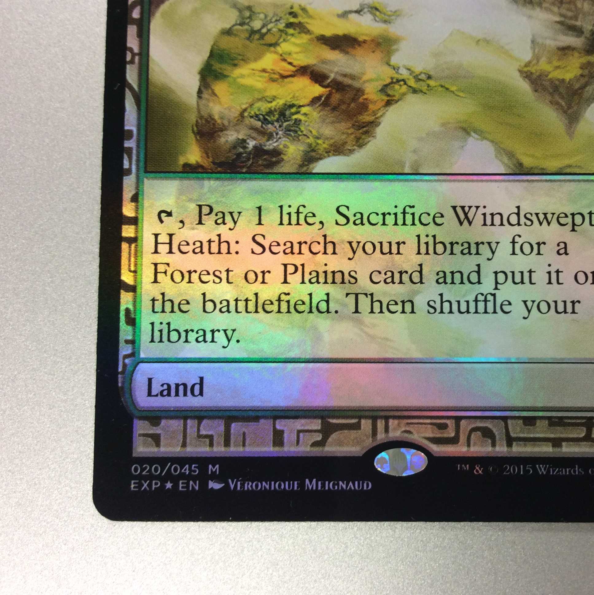 (Slight flaw)Windswept Heath/Windswept Heath Foil