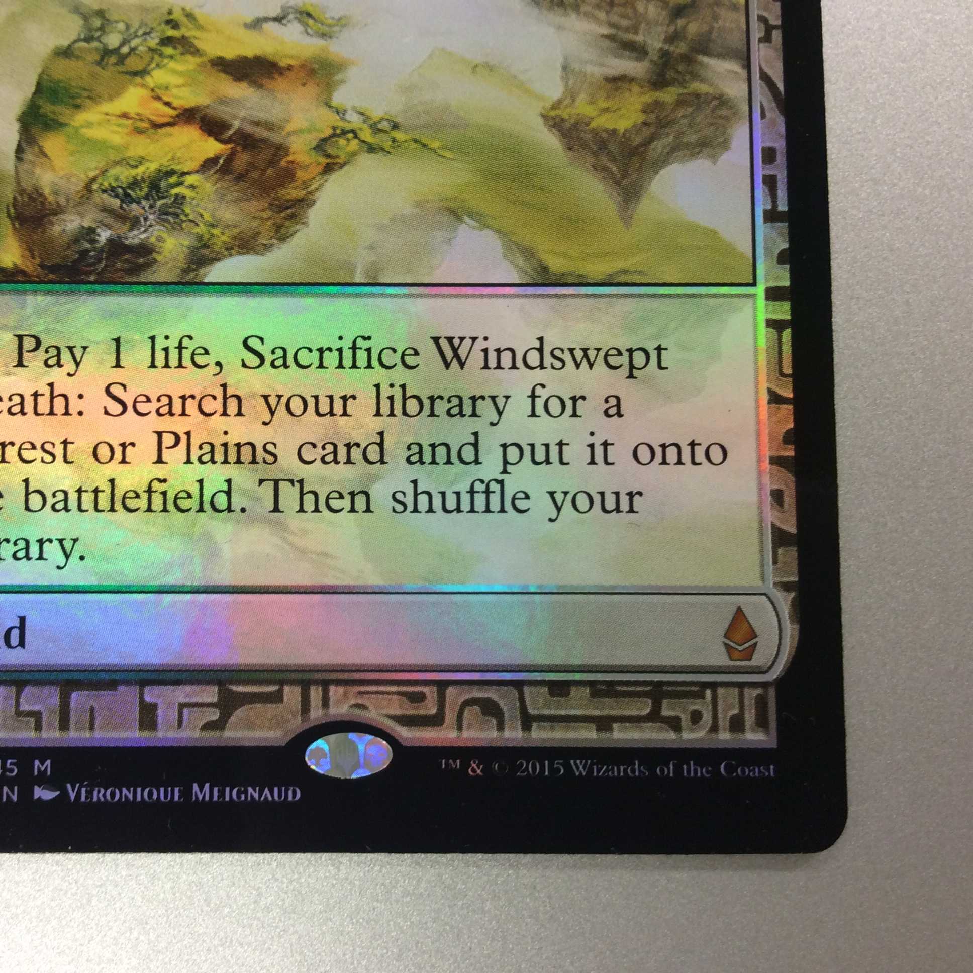 (Slight flaw)Windswept Heath/Windswept Heath Foil