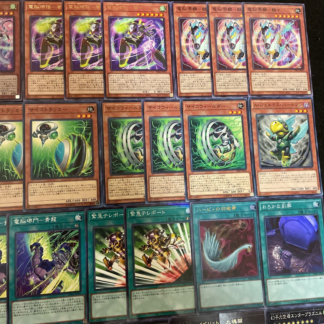 遊戯王 電脳堺ガチ構築済みデッキ40枚+EX15枚