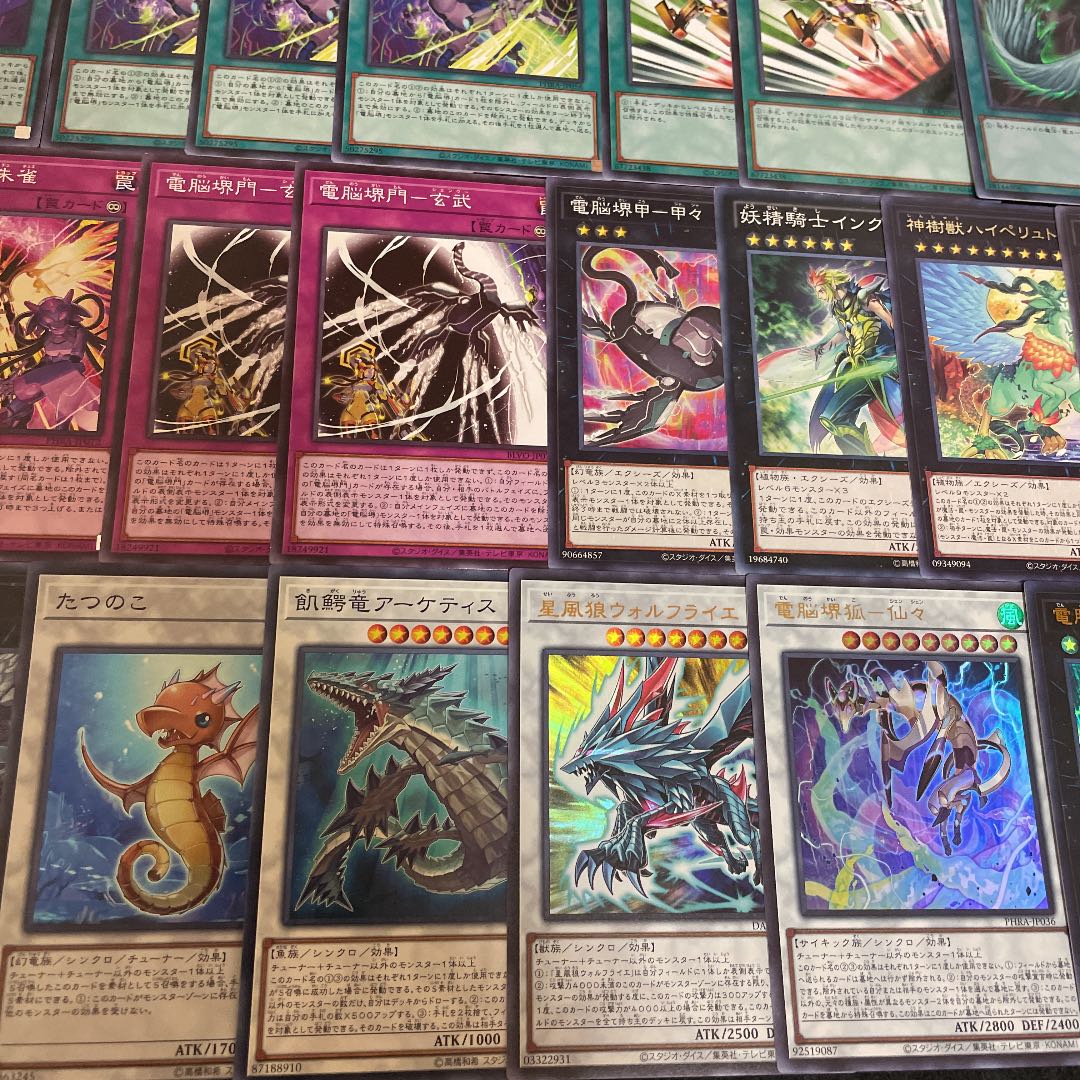 遊戯王 電脳堺ガチ構築済みデッキ40枚+EX15枚
