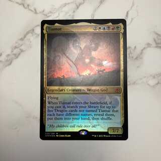 ティアマト 神話レア 235/281 フォーゴトン・レルム探訪 アンパサンド プロモ(英)