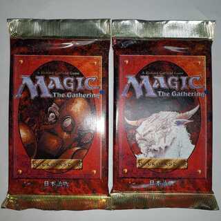 4版限定版・黒枠　日本語ブースター2パック