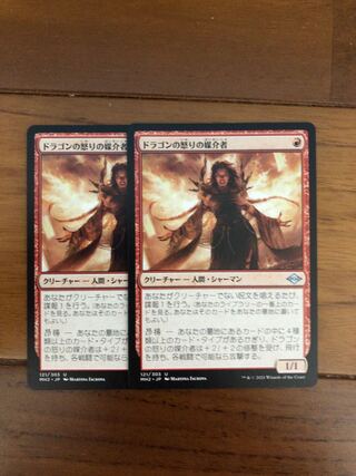ドラゴンの怒りの媒介者　×2