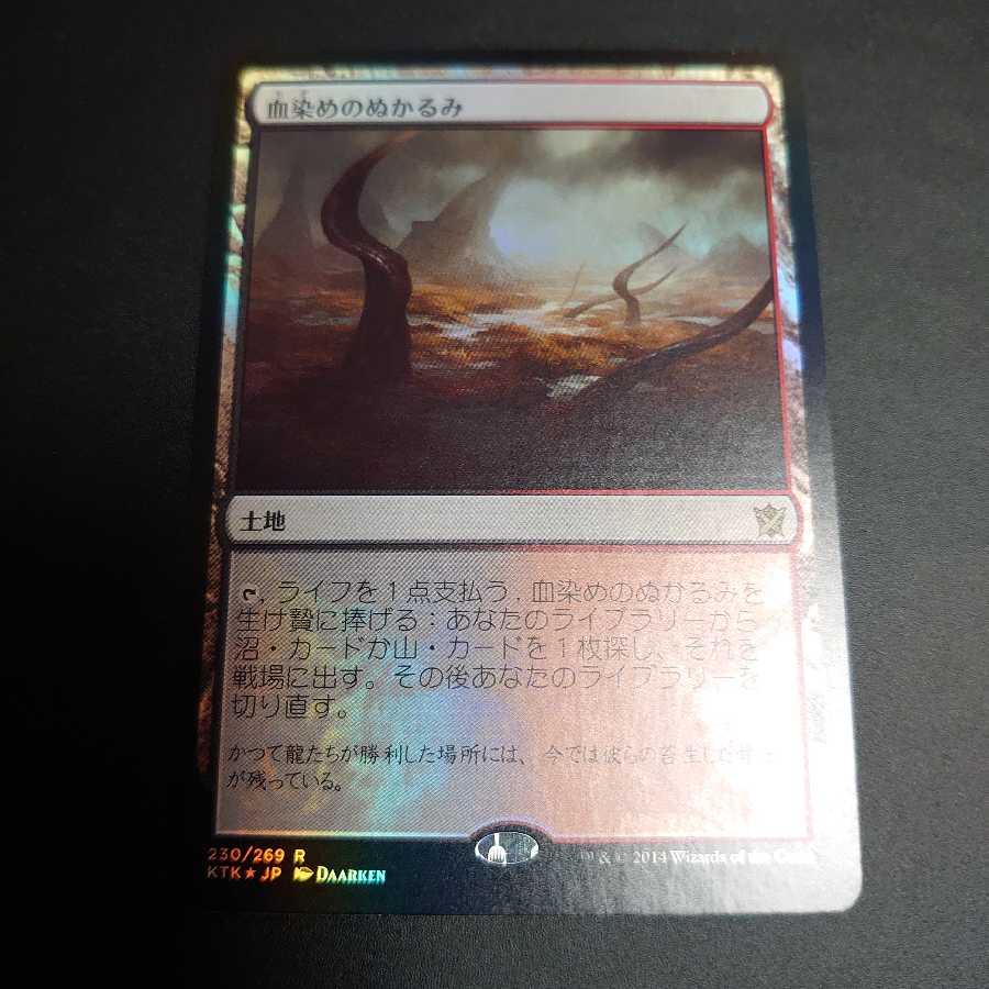 血染めのぬかるみ　foil