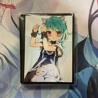 ホロライブ カードスリーブ ☆『るしあ[猫]/Illust：はな森』