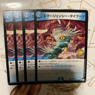 エマージェンシータイフーン4枚