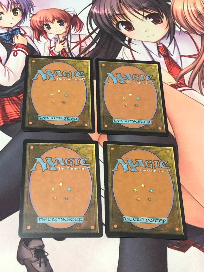 汚染された三角州 レア　４枚セット