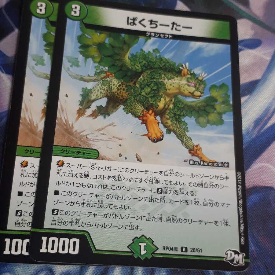 ぱくちーた 1枚