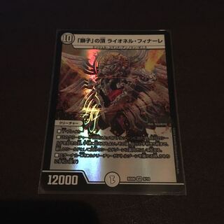 獅子の頂ライオネルフィナーレ