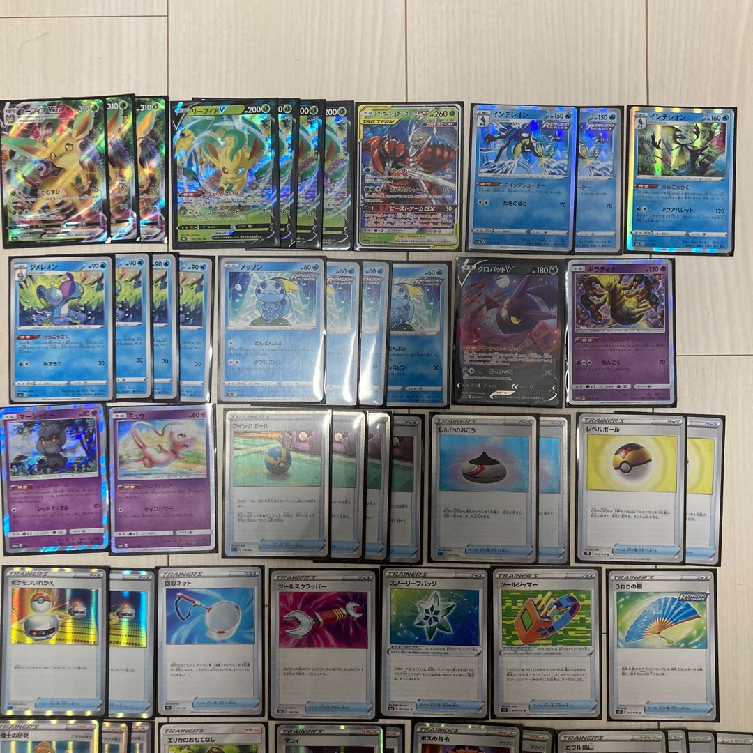 ポケモンカード　リーフィア　デッキ　イーブイヒーローズ