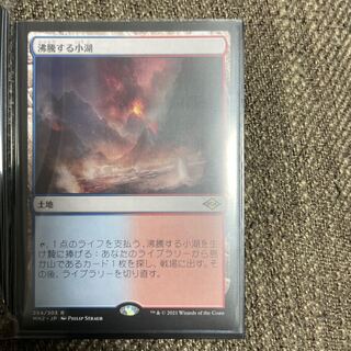 沸騰する小湖　2枚セット