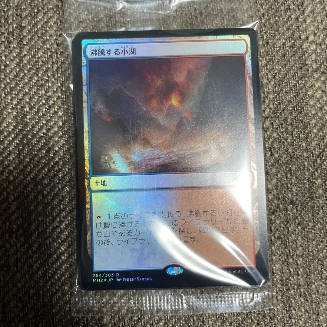 沸騰する小湖　2枚セット