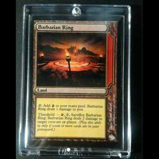 MTG Barbarian Ring テストプリントカード最終値下げ