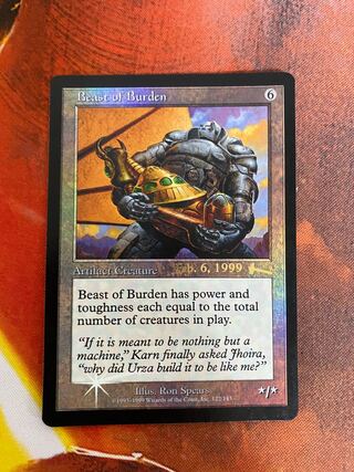 Beast of Burden pre-release foil
